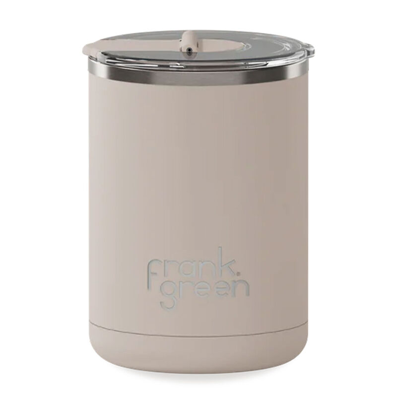 frank green 12oz Ceramic Cup with Hinged Lid Moon Dust image number 0